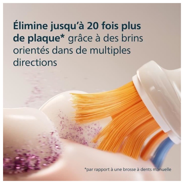 Lot de 4 tetes de brosse - PHILIPS - HX9094/87 - A3 white