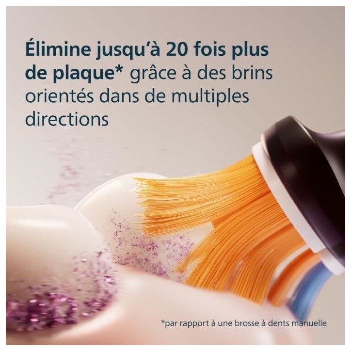 Lot de 4 tetes de brosse - PHILIPS - HX9094/88 - A3 black