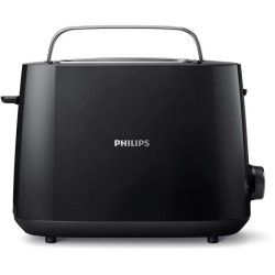 Grille-pain - PHILIPS - HD2581/90 - 2 fentes larges - Noir