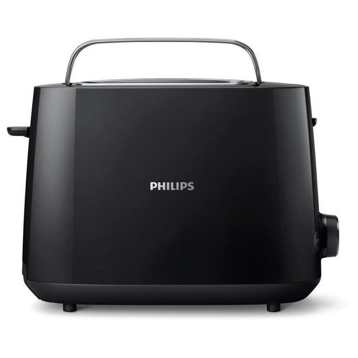 Grille-pain - PHILIPS - HD2581/90 - 2 fentes larges - Noir Grille-pain - PHILIPS - HD2581/90 - 2 fentes larges - Noir