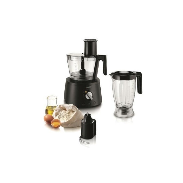 Robot de cuisine PHILIPS HR7776/90, 1 300W, Compact 3-en-1, Bol de 3,4l Robot de cuisine PHILIPS HR7776/90, 1 300W, Compact 3-en-1, Bol de 3,4l