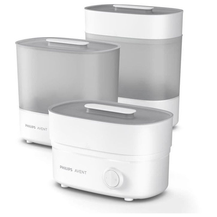 Stérilisateur - PHILIPS AVENT - Vapeur 4 en 1 - Blanc - Stérilise en 6 min - Assure 24h de stérilisation