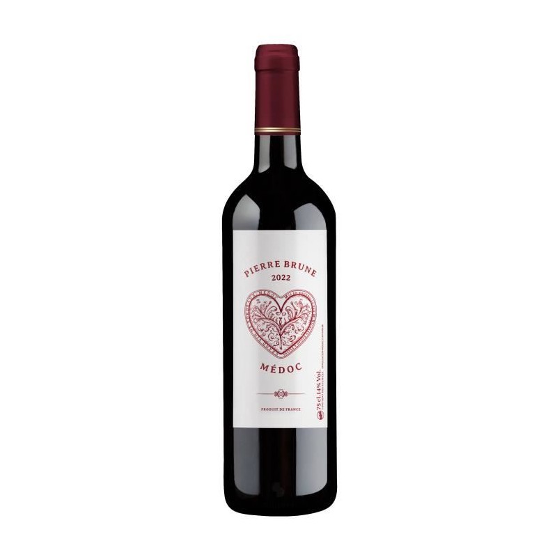 Pierre Brune 2022 Médoc - Vin rouge de Bordeaux Pierre Brune 2022 Médoc - Vin rouge de Bordeaux