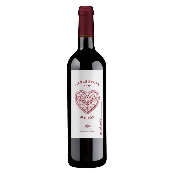 Pierre Brune 2022 Médoc - Vin rouge de Bordeaux