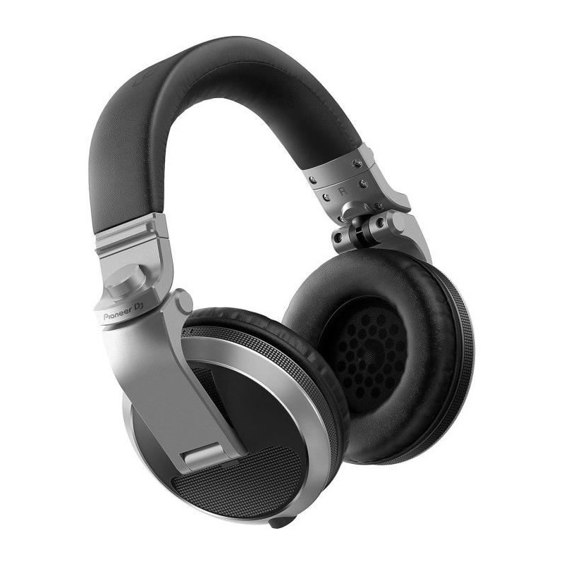 Casque DJ filaire - PIONEER DJ - HDJ X5 - Argent Casque DJ filaire - PIONEER DJ - HDJ X5 - Argent