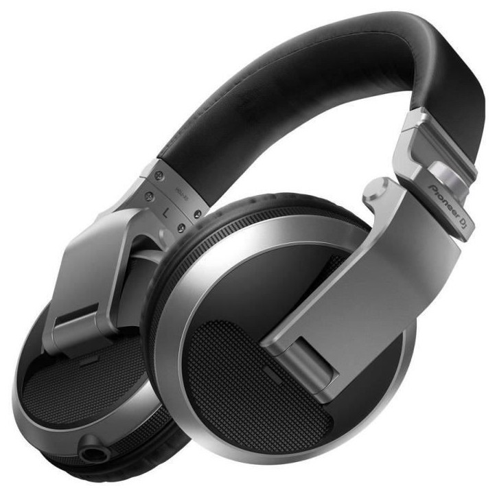 Casque DJ filaire - PIONEER DJ - HDJ X5 - Argent Casque DJ filaire - PIONEER DJ - HDJ X5 - Argent
