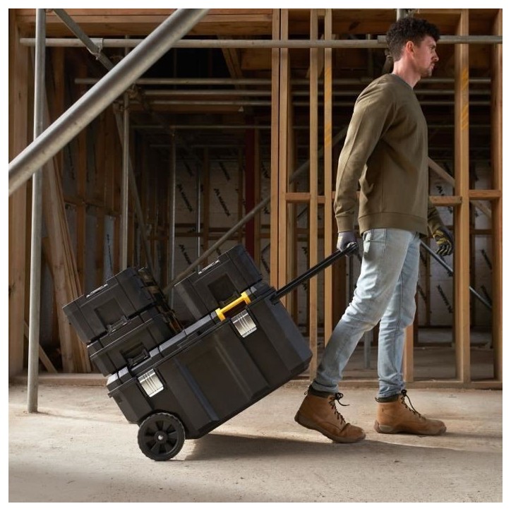 Coffre de chantier étanche PRO-STACK™ - STANLEY FATMAX - FMST17870-1 - 113 L Coffre de chantier étanche PRO-STACK™ - STANLEY FATMAX - FMST17870-1 - 113 L