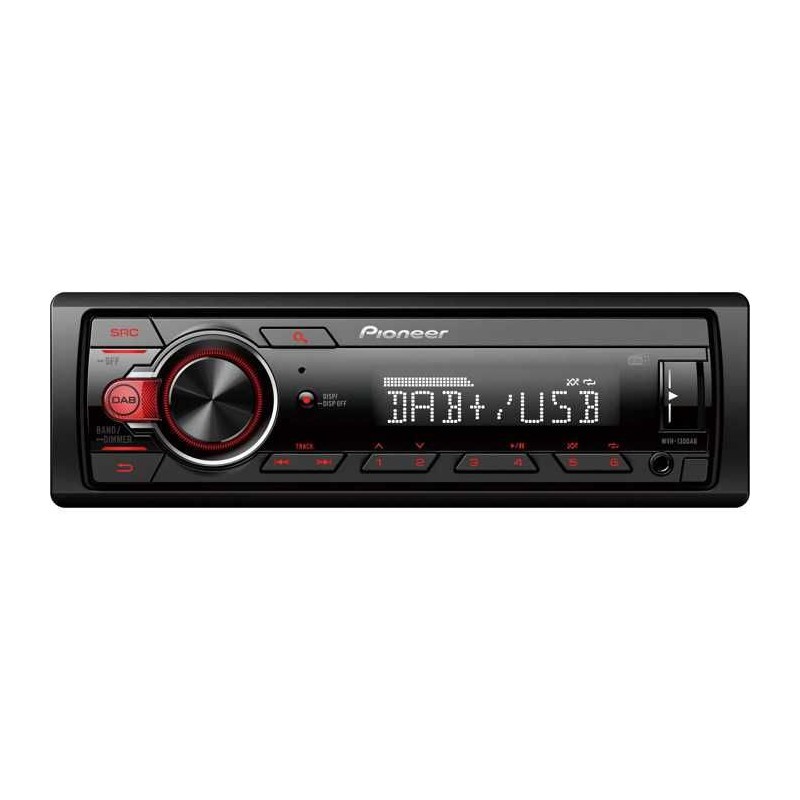 Autoradio - PIONEER - MVH-130DAB - USB - DAB+ - AUX - Compatible Andro Autoradio - PIONEER - MVH-130DAB - USB - DAB+ - AUX - Compatible Andro