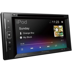 Autoradio multimédia - PIONEER - Ecran 6,2- 2DIN - DVD - DAB - USB -