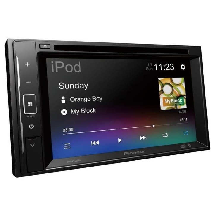 Autoradio multimédia - PIONEER - Ecran 6,2- 2DIN - DVD - DAB - USB - Entrée caméra de recul Autoradio multimédia - PIONEER - Ecran 6,2- 2DIN - DVD - DAB - USB - Entrée caméra de recul
