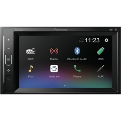 Autoradio multimédia - PIONEER - Ecran 6,2- 2DIN - DAB - USB - Entré