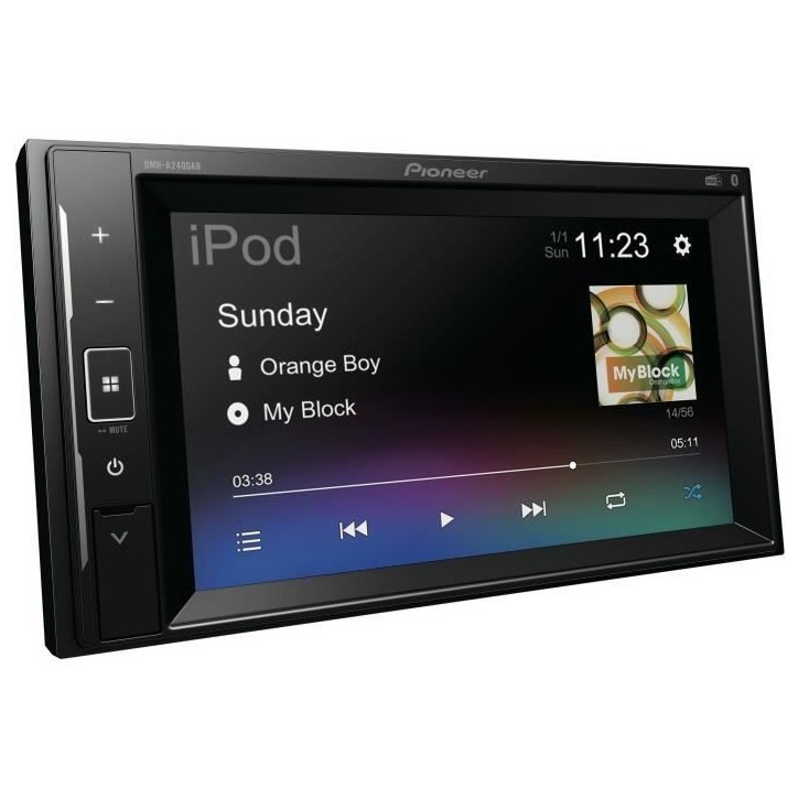 Autoradio multimédia - PIONEER - Ecran 6,2- 2DIN - DAB - USB - Entrée caméra de recul Autoradio multimédia - PIONEER - Ecran 6,2- 2DIN - DAB - USB - Entrée caméra de recul
