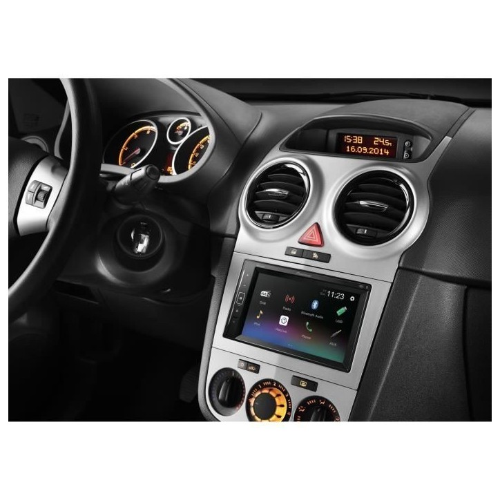 Autoradio multimédia - PIONEER - Ecran 6,2- 2DIN - DAB - USB - Entrée caméra de recul Autoradio multimédia - PIONEER - Ecran 6,2- 2DIN - DAB - USB - Entrée caméra de recul