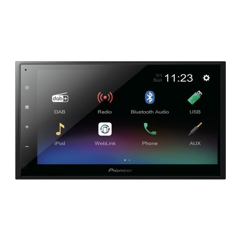 Autoradio multimédia - PIONEER - Ecran capacitif 6,8- 2DIN - DAB - US Autoradio multimédia - PIONEER - Ecran capacitif 6,8- 2DIN - DAB - US