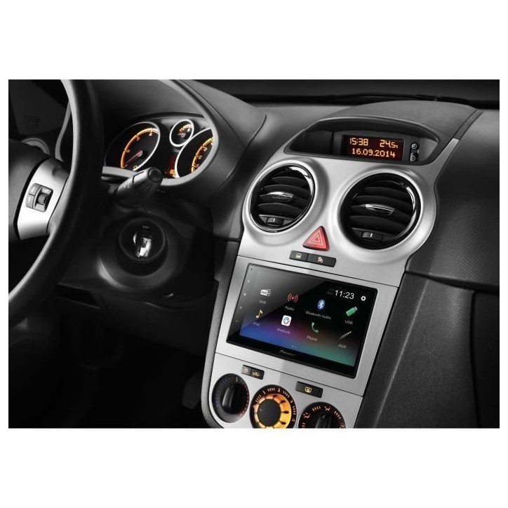 Autoradio multimédia - PIONEER - Ecran capacitif 6,8- 2DIN - DAB - USB - Entrée caméra de recul Autoradio multimédia - PIONEER - Ecran capacitif 6,8- 2DIN - DAB - USB - Entrée caméra de recul