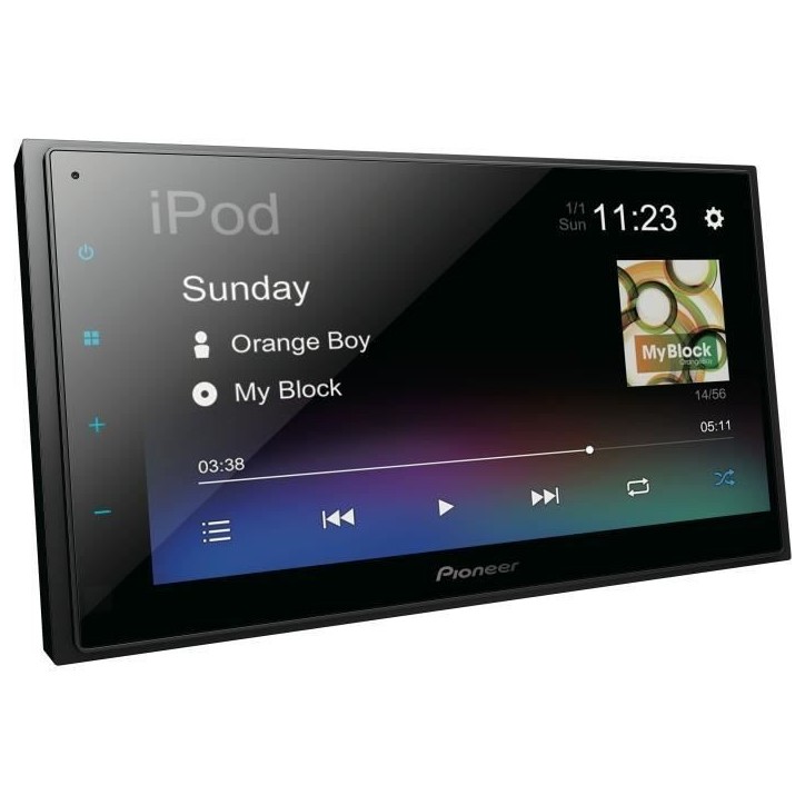 Autoradio multimédia - PIONEER - Ecran capacitif 6,8- 2DIN - DAB - USB - Entrée caméra de recul Autoradio multimédia - PIONEER - Ecran capacitif 6,8- 2DIN - DAB - USB - Entrée caméra de recul