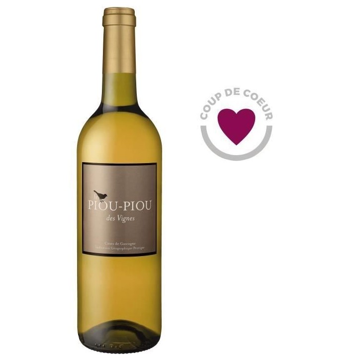Piou Piou des Vignes Doux Côtes de Gascogne - Vin blanc 2023