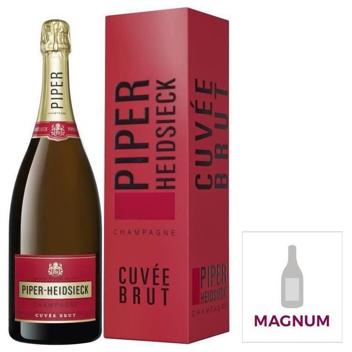 Champagne Piper Heidsieck Brut avec étui - Magnum 1,5L