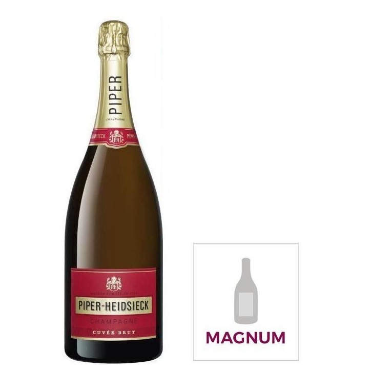Champagne Piper Heidsieck Brut avec étui - Magnum 1,5L