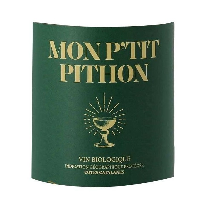 Domaine Olivier Pithon Cuvée Mon P'tit Pithon 2023 Côtes Catalanes - Vin Blanc de Languedoc-Roussillon - Bio