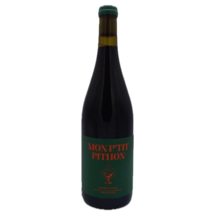 Domaine Olivier Pithon Cuvée Mon P'tit Pithon 2023 Côtes Catalanes - Vin Rouge de Languedoc-Roussillon - Bio 2023