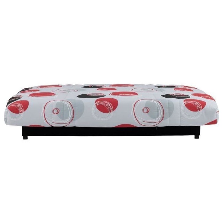 Banquette clic-clac - 3 places - Planete Gris - 190 x 90 x 92 cm - PIXIE