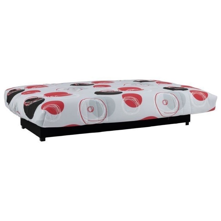 Banquette clic-clac - 3 places - Planete Gris - 190 x 90 x 92 cm - PIXIE