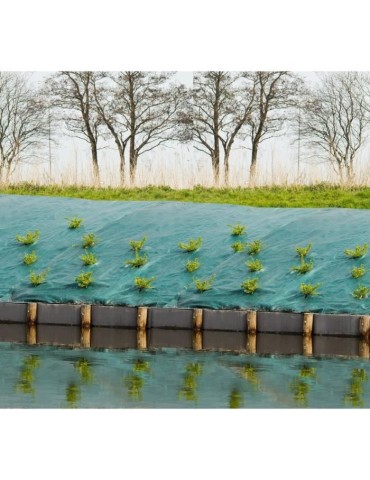 Toile de paillage paysages - NATURE - vert 90 gr/m² - 1x10m