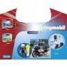 PLAYMOBIL - Valisette Motard de Police - Garçon - 13 éléments - A p