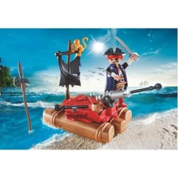 PLAYMOBIL 5655 Valisette Pirate, Canon et projectiles, 22 pieces, A pa