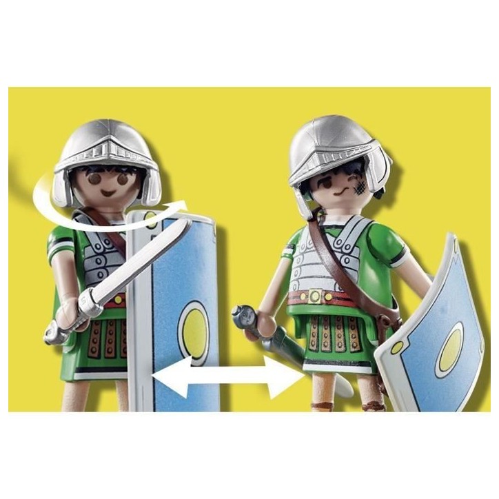 PLAYMOBIL 70934 Les légionnaires romains, Astérix, 27 pieces, Des 5 ans PLAYMOBIL 70934 Les légionnaires romains, Astérix, 27 pieces, Des 5 ans