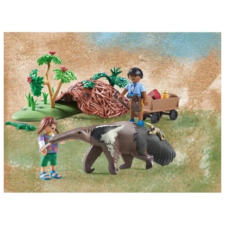 PLAYMOBIL 71012 Fourmiliers, Wiltopia, 39 pieces, des 4 ans