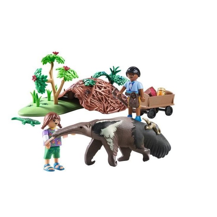 PLAYMOBIL 71012 Fourmiliers, Wiltopia, 39 pieces, des 4 ans