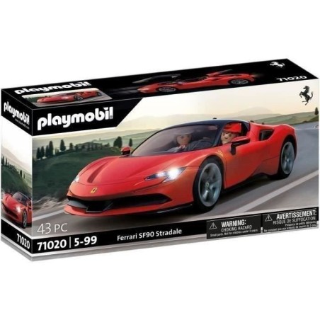 PLAYMOBIL 71020 Ferrari SF90 Stradale, Classic cars, Adulte, Voiture d