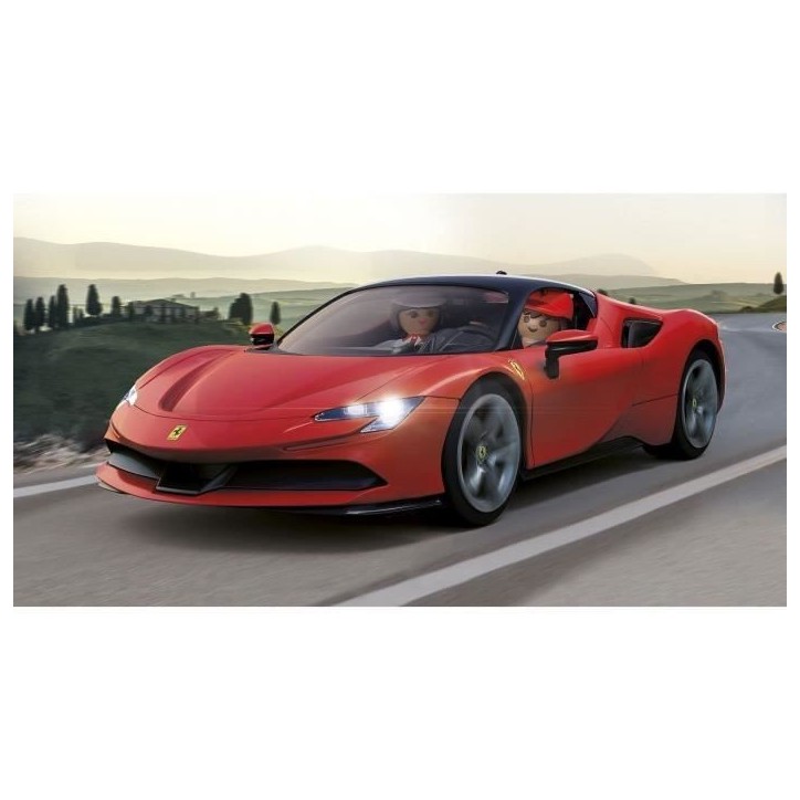 PLAYMOBIL 71020 Ferrari SF90 Stradale, Classic cars, Adulte, Voiture de collection, 43 pieces