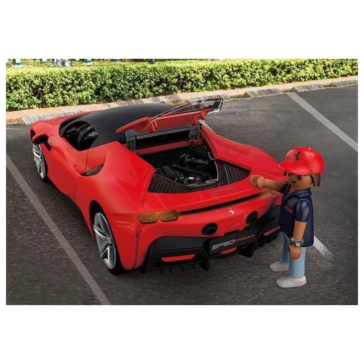 PLAYMOBIL 71020 Ferrari SF90 Stradale, Classic cars, Adulte, Voiture de collection, 43 pieces