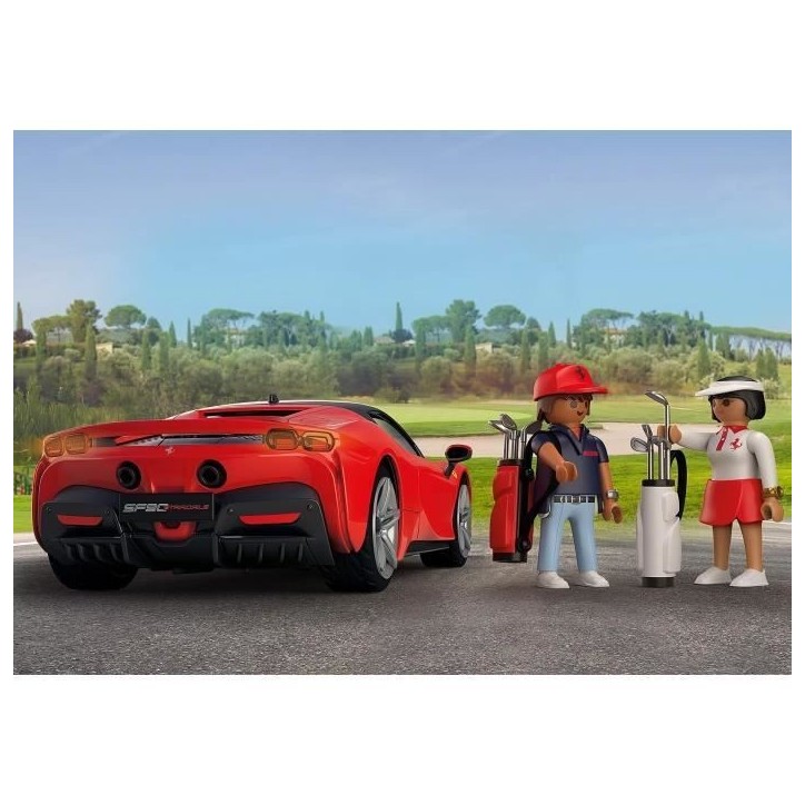 PLAYMOBIL 71020 Ferrari SF90 Stradale, Classic cars, Adulte, Voiture de collection, 43 pieces