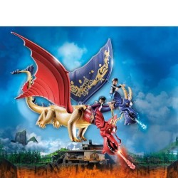 PLAYMOBIL 71080 Dragons WuWei & Jun, Jouet pour Enfant, 2 personnages