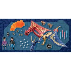 PLAYMOBIL 71080 Dragons WuWei & Jun, Jouet pour Enfant, 2 personnages