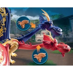 PLAYMOBIL 71080 Dragons WuWei & Jun, Jouet pour Enfant, 2 personnages