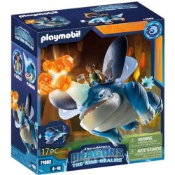 PLAYMOBIL 71082 Dragons Plowhorn & D'Angelo, Dragons Nine Realms, Des