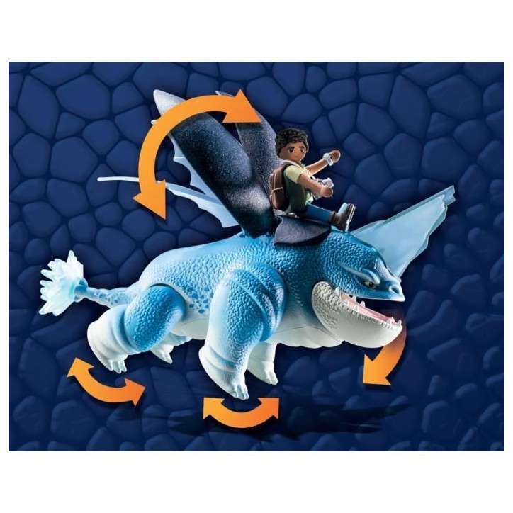 PLAYMOBIL 71082 Dragons Plowhorn & D'Angelo, Dragons Nine Realms, Des 5 ans PLAYMOBIL 71082 Dragons Plowhorn & D'Angelo, Dragons Nine Realms, Des 5 ans
