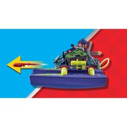 PLAYMOBIL 71147 Quad transformable de bandit, Les policiers Unité d'
