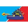 PLAYMOBIL 71147 Quad transformable de bandit, Les policiers Unité d'