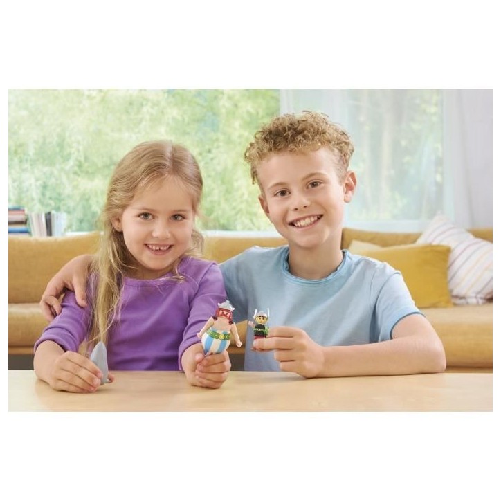 PLAYMOBIL 71160 Astérix La chasse au sanglier, avec Astérix, Obélix et Idéfix, 52 pieces, Des 5 ans PLAYMOBIL 71160 Astérix La chasse au sanglier, avec Astérix, Obélix et Idéfix, 52 pieces, Des 5 ans