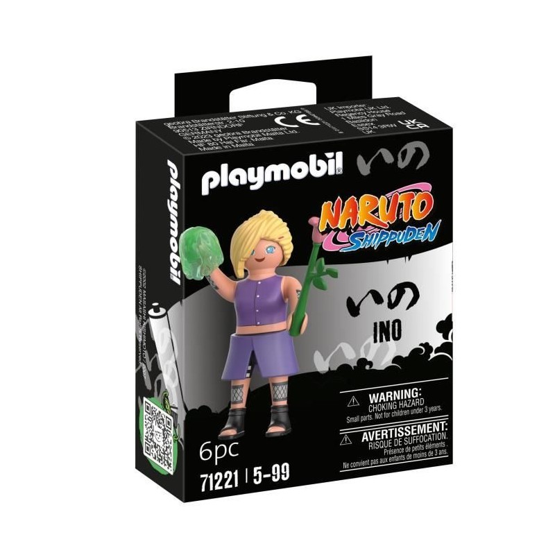 PLAYMOBIL 71221 Ino - Naruto Shippuden - Des 5 ans PLAYMOBIL 71221 Ino - Naruto Shippuden - Des 5 ans