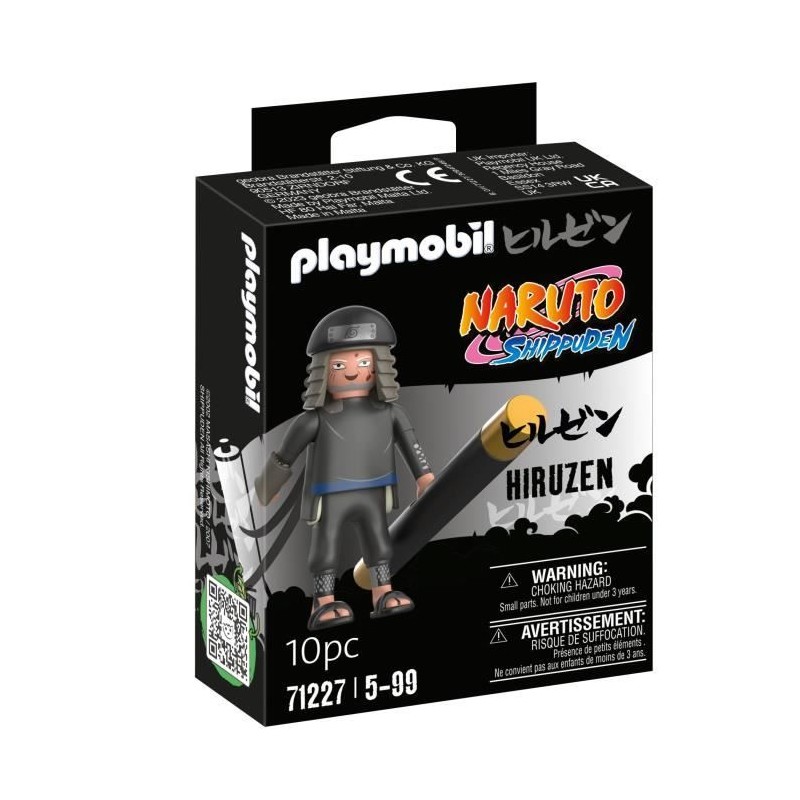 PLAYMOBIL 71227 Hiruzen - Naruto Shippuden - Des 5 ans PLAYMOBIL 71227 Hiruzen - Naruto Shippuden - Des 5 ans