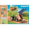PLAYMOBIL 71249 Tracteur avec remorque, Country La Ferme, 42 pieces, D