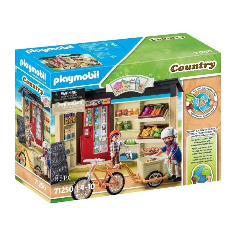 PLAYMOBIL 71250 Boutique de la ferme, Country La Ferme, 83 pieces, Des PLAYMOBIL 71250 Boutique de la ferme, Country La Ferme, 83 pieces, Des