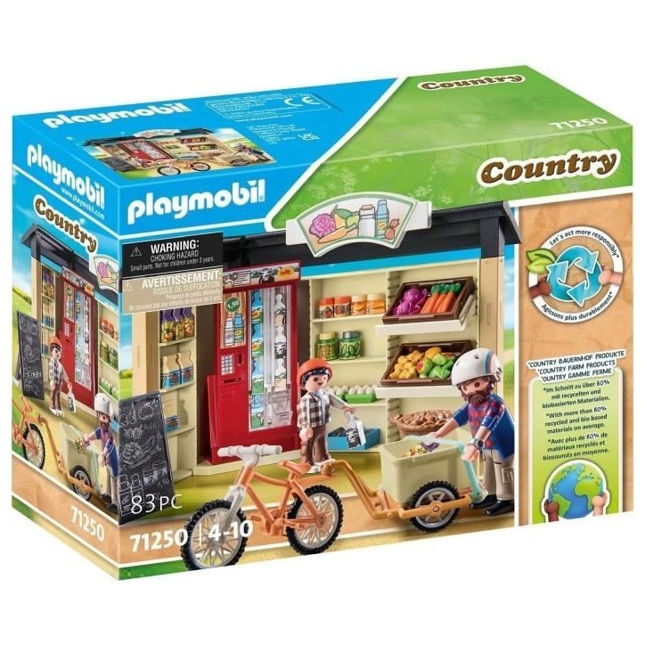 PLAYMOBIL 71250 Boutique de la ferme, Country La Ferme, 83 pieces, Des 4 ans PLAYMOBIL 71250 Boutique de la ferme, Country La Ferme, 83 pieces, Des 4 ans
